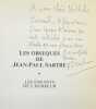 Les Obs&egrave;ques de J.-P. Sartre (tome 1 : Les Enfants de l'horreur). . EAUBONNE (Fran&ccedil;oise d').