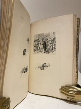 Le Dernier Abbé. Illustré de dix-neuf compositions par Ad. Lalauze. Préface par Anatole France. . MUSSET (Paul de).