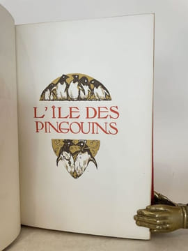 L'île des pingouins. Illustré par Louis Jou. . FRANCE (Anatole).