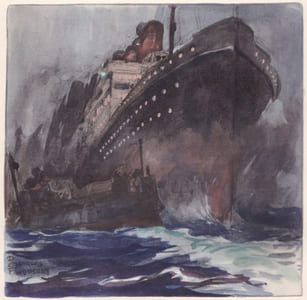 Le Révolté. Aquarelles de Charles Fouqueray.