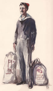 Le Révolté. Aquarelles de Charles Fouqueray.