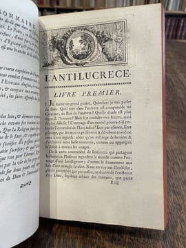 L'Anti-Lucrèce, poëme sur la religion naturelle composé par M. le cardinal de Polignac; traduit par M. de Bougainville, de l'Académie Royale des ...
