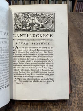 L'Anti-Lucrèce, poëme sur la religion naturelle composé par M. le cardinal de Polignac; traduit par M. de Bougainville, de l'Académie Royale des ...