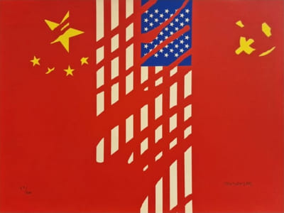Drapeau Etats-Unis soviétiques.