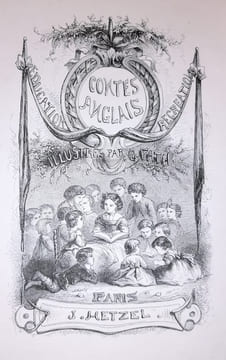 Contes célèbres de la littérature anglaise traduits et arrangés par L. de Wailly et P. J. Stahl.. HOWITT (Mary), GATTY (Margaret).