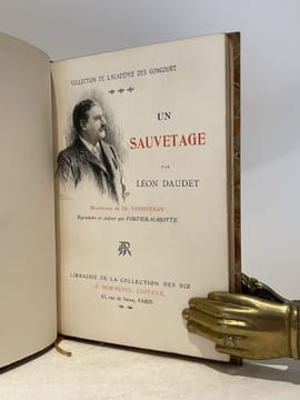 Un sauvetage.. DAUDET (Léon).