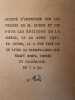 La Po&eacute;sie d'aujourd'hui, un nouvel &eacute;tat d'intelligence. Lettre de Blaise Cendrars.. EPSTEIN (Jean).