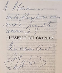 L'esprit du grenier.