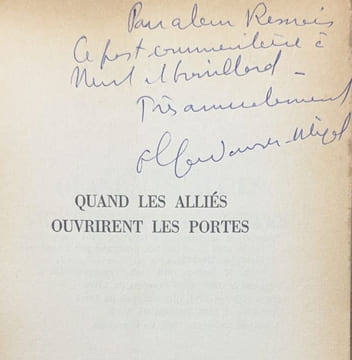Quand les alliées ouvrirent les portes... Le dernier acte de la tragédie de la déportation. . WORMSER-MIGOT (Olga).