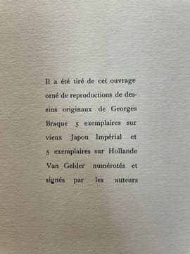 Les Ardoises du toit.. REVERDY (Pierre).
