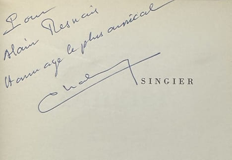 Singier.. CHARBONNIER (Georges), SINGIER (Gustave).
