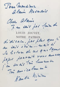 Louis Jouvet, notre patron. 
