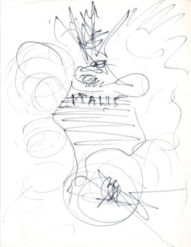 20 lettres et cartes autographes signées, 8 livres dédicacés, 3 croquis originaux, 4 photographies et plusieurs documents annexes (1966-2005). . ...