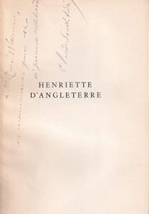 Henriette d'Angleterre et la Cour de Louis XIV.