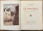 Le Disciple. Illustrations d'Andr&eacute; Fournier. . BOURGET (Paul).