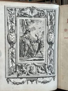 L'Eloge de la folie. Traduit du latin d'Erasme par M. Gueudeville. Nouvelle édition revue & corrigée sur le texte de l'édition de Bâle, avec des notes.