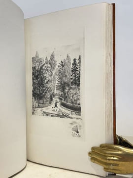 Dominique. Illustré de soixante-quatorze pointes sèches par Michel Ciry. . FROMENTIN (Eugène).