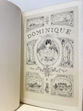 Dominique. Illustré de soixante-quatorze pointes sèches par Michel Ciry. . FROMENTIN (Eugène).