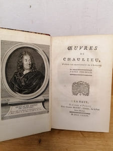 Oeuvres de Chaulieu, d'après les manuscrits de l'auteur.