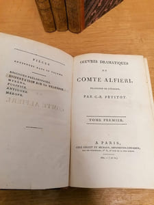 Oeuvres dramatiques du comte Alfieri, traduites de l'italien, par [Claude-Bernard] Petitot.