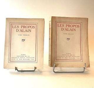 Les propos d'Alain.