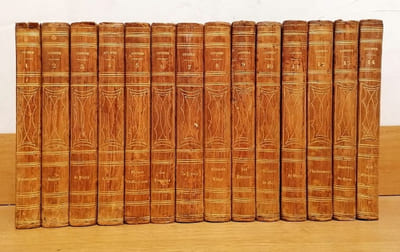 Oeuvres. Tomes I à XIV. Traduction A.-J.-B. Defauconpret avec notes.