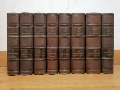 Traité de chirurgie. Tomes 1 à 8 (complet).