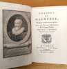 Poésies de Malherbe, rangées par ordre chronologique, avec la vie de l'auteur & de courtes notes par [Anne-Gabriel Meusnier de Querlon].. MALHERBE ...