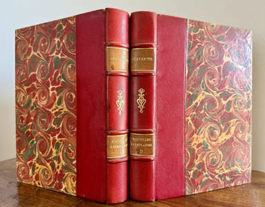 Nouvelles exemplaires. Traduction de Jean Cassou. Bois de René Ben-Sussan. Tomes 1 et 2, 1928.