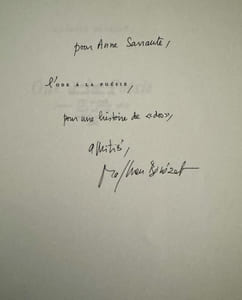 Ode à la poésie (janvier 1984 - janvier 1987).