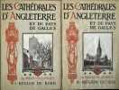 Les Cathédrales d'Angleterre et du Pays de Galles. Tome 1 : Région du Nord. Tome 2 : Région du Sud.. CLOUGHER (Nugent M.).