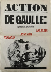 Action n° 7, mardi 11 juin [1968] : De Gaulle, assassin assassin assassin.