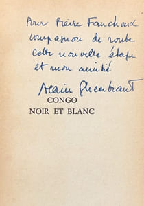 Congo noir et blanc.
