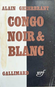 Congo noir et blanc.