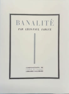 Banalité.
