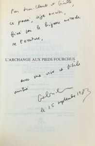 L'archange aux pieds fourchus (Journal 1963-1964).