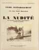 La nudité : ses bienfaits esthétiques, physiologiques, moraux et sociaux. Vivre intégralement n° hors série (troisième année, 1929).. COLLECTIF.