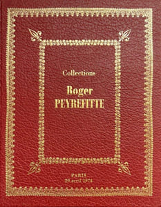 Collection Roger Peyrefitte. Monnaies grecques, monnaies consulaires et impériales romaines, objets de haute curiosité... Hôtel George V, 29 avril 1974.