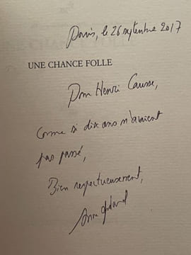 Une chance folle.. GODARD (Anne).