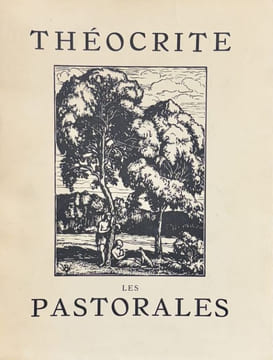 Les pastorales de Théocrite. Traduites intégralement par Gabriel Soulages.. THEOCRITE.