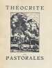 Les pastorales de Théocrite. Traduites intégralement par Gabriel Soulages.. THEOCRITE.