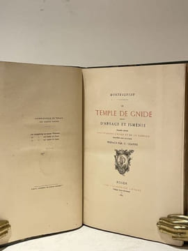 Le Temple de Gnide. Suivi d'Arsace et Isménie. Préface par O. Uzanne.. MONTESQUIEU.