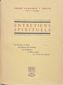 Entretiens spirituels : les réalités de la vie dans la foi.