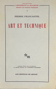 Art et Technique aux XIXe et XXe siècles.