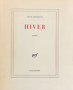 Hiver. Poème.
