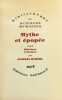 Mythe et épopée. Tome III : Histoires romaines.. DUMEZIL (Georges).