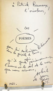 Poèmes. Avant-propos de René Char.