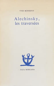 Alechinsky, les traversées.