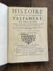 Histoire de l'Ancien et du Nouveau Testament, et des Juifs, pour servir d'introduction à l'Histoire Ecclesiastique de M. l'Abbé Fleury.. CALMET ...