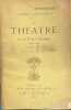 Le Théâtre contemporain (1866-1868). Première série. Préface de Lucien Descaves.. BARBEY D'AUREVILLY (Jules).